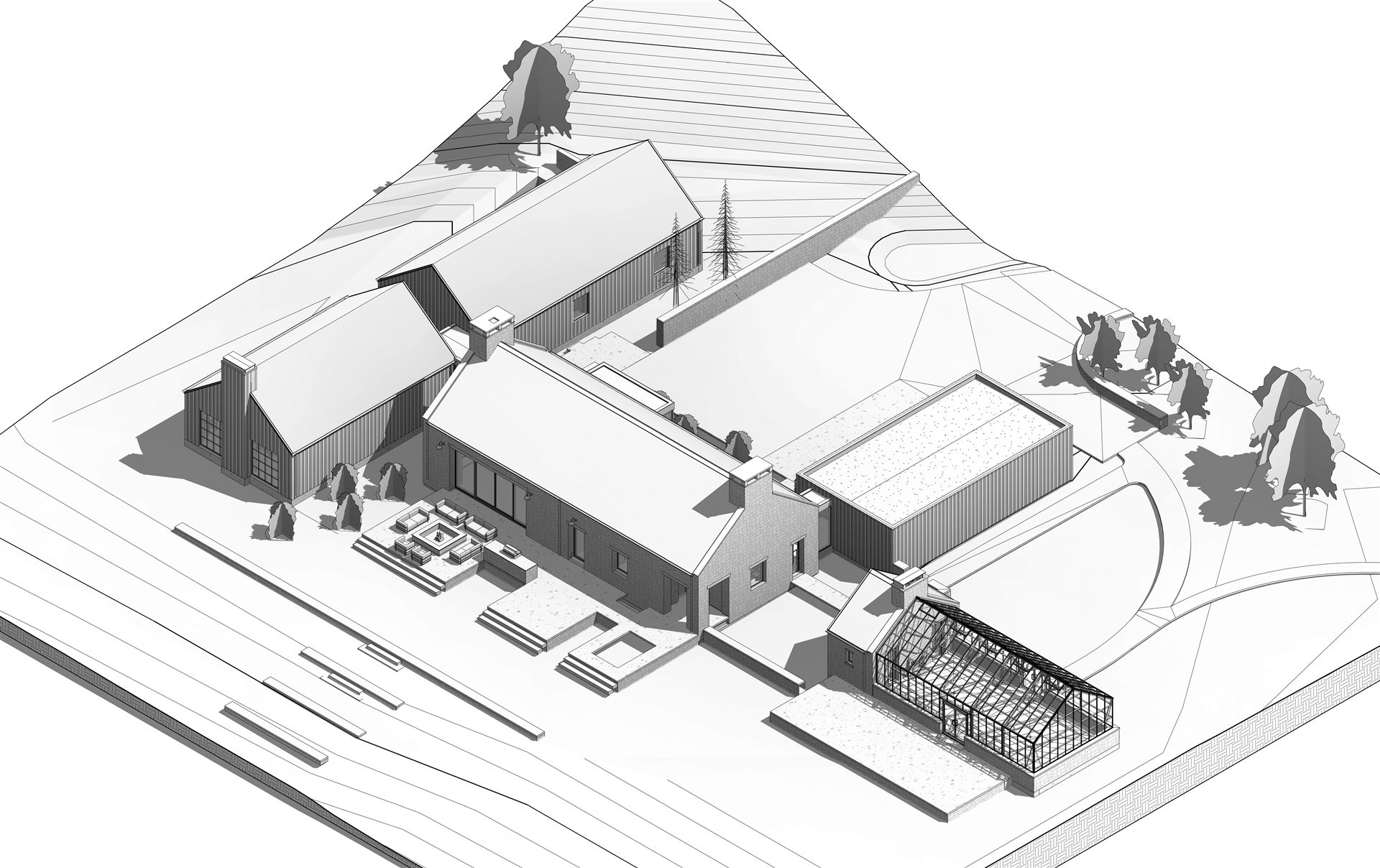 Private Residential Complex — vista alternativa